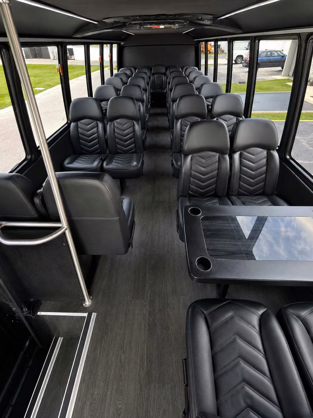 20 passenger minibus inside