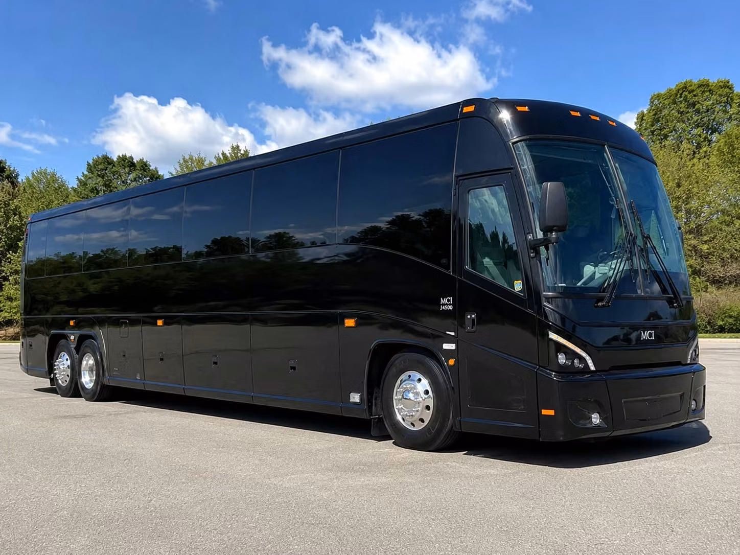 56 passenger charter bus