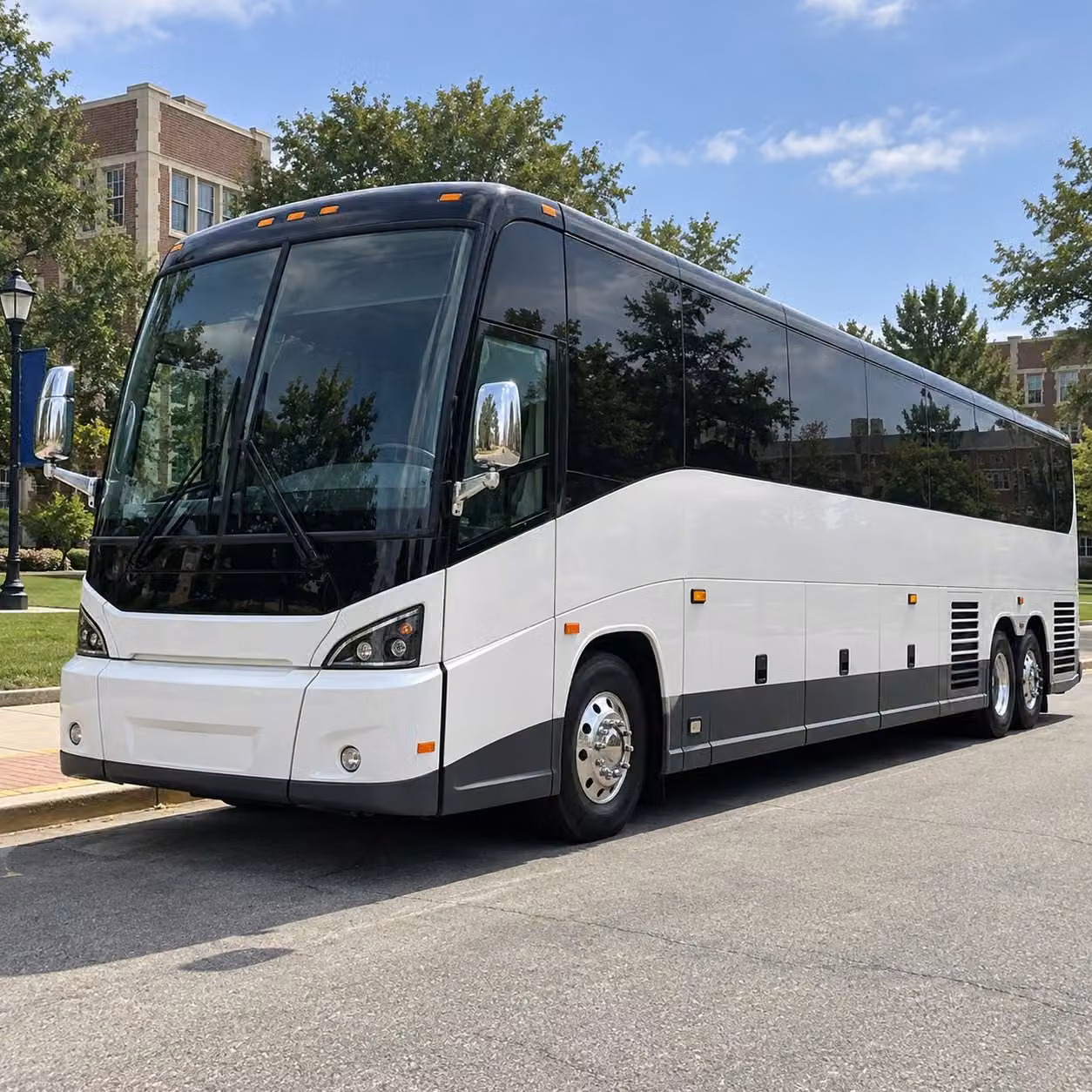 bus rentals for new haven proms homecomings