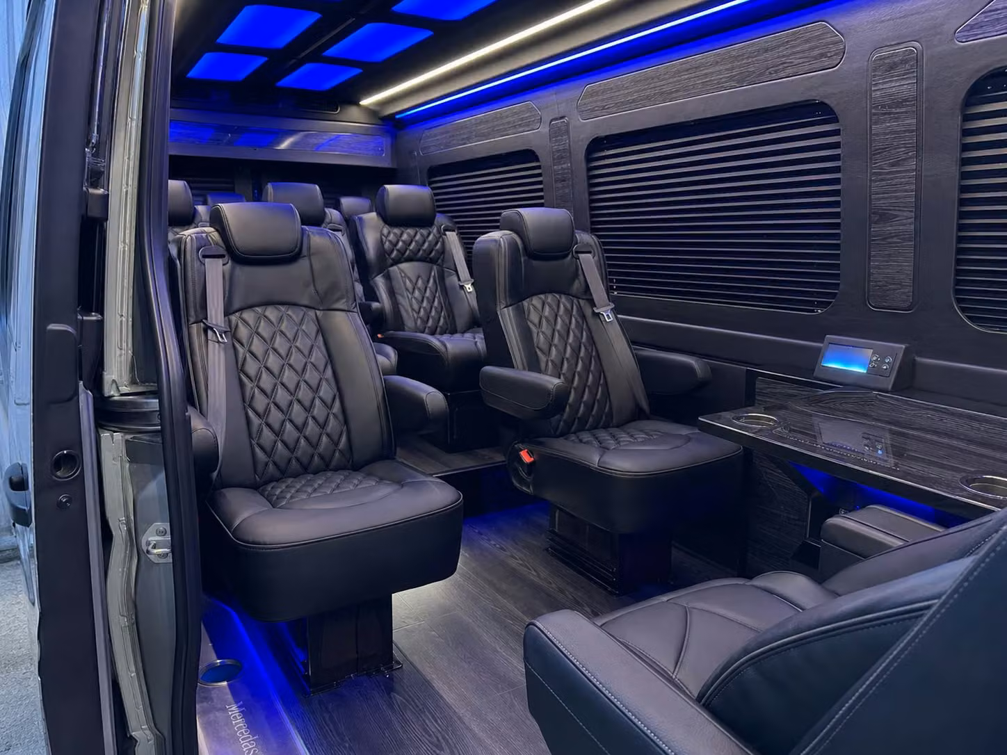 sprinter van transportation for groups and events across new haven